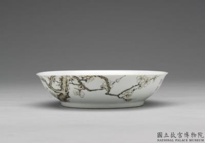 图片[2]-Bowl with ink plum blossom in falangcai painted enamels, Qing dynasty, Yongzheng reign 1723-1735-China Archive